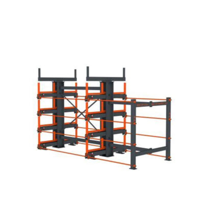 Стеллажи консольные с выдвижными полками